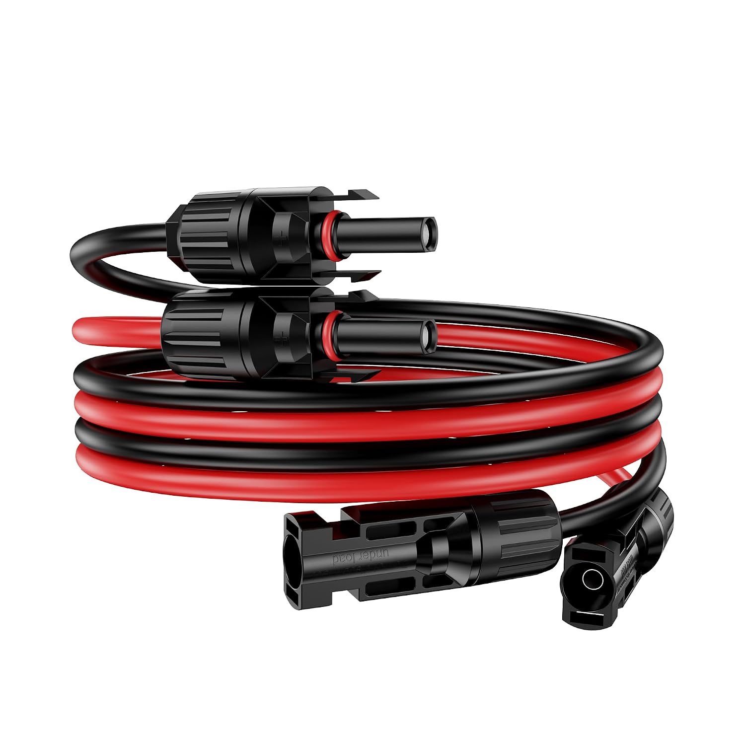 10Ft Solar Cable Solar Extension Cable,10AWG Solar Panel Extension Cable with Female and Male Connectors,Waterproof