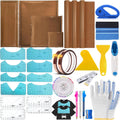 Heat Press Pillow Bundle Tools Kit | 4 Heat Pressing Transfer Pillow Mat, 3 Pack Teflon Sheet for Heat Press, 2 Rolls