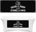 1x3ft Photo Booth Table Accessories Banner Graduation Photo Booth Props Sign, PVC Vinyl Hanging Background for Party