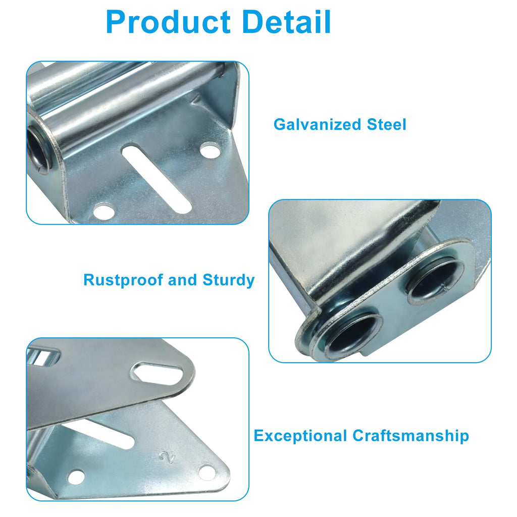 2Pcs #2 Garage Door Hinge