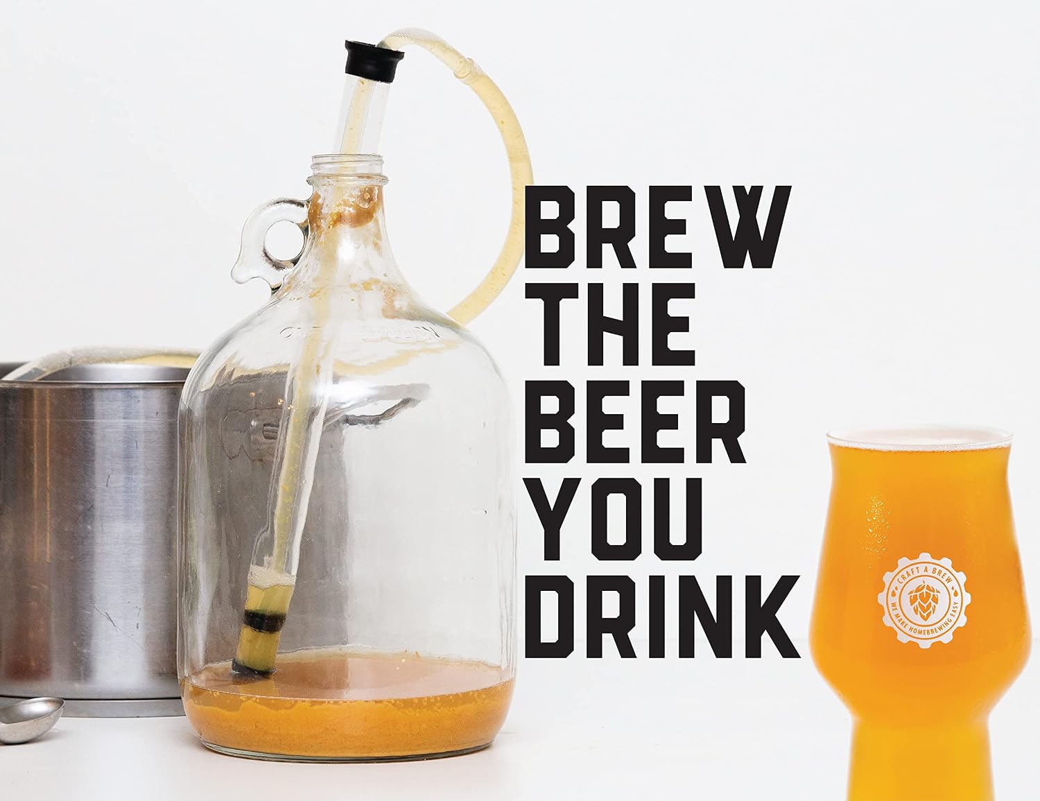 Irish Stout - Beer Making Kit - Make Your Own Craft Beer - Complete Equipment and Supplies - Starter Home Brewing Kit
