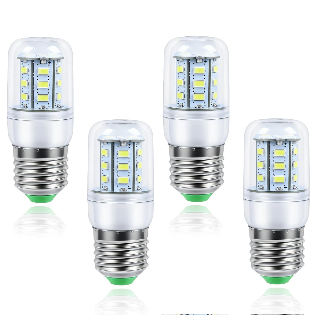 4 Pcs E27 KEI D34L Refrigerator Light Bulb, Compatible with Frigidaire