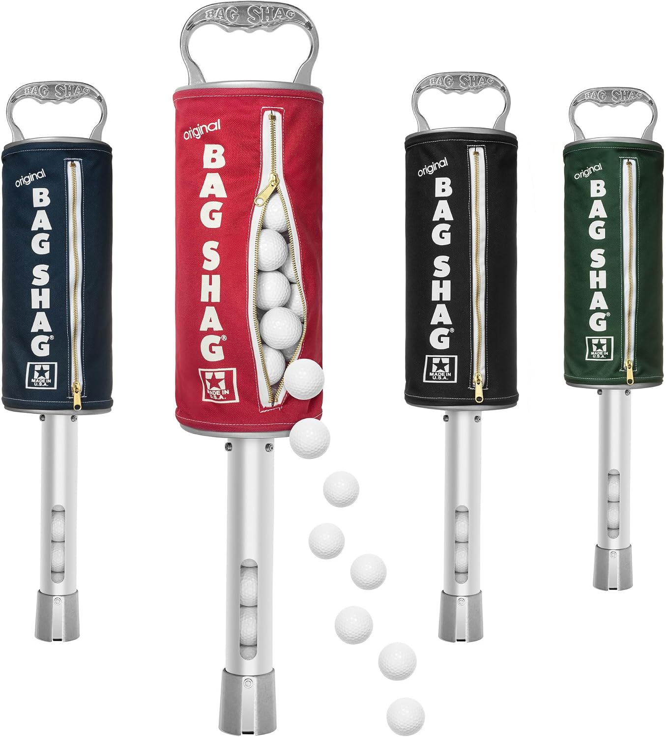 Original Shag Bag Practice and Range Golf Ball Shagger Made in the USA