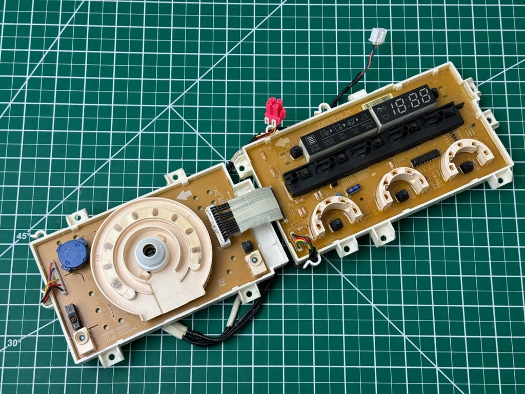wangsuibo Dryer Interface Control Board | EBR71385608 White Replacement Appliances