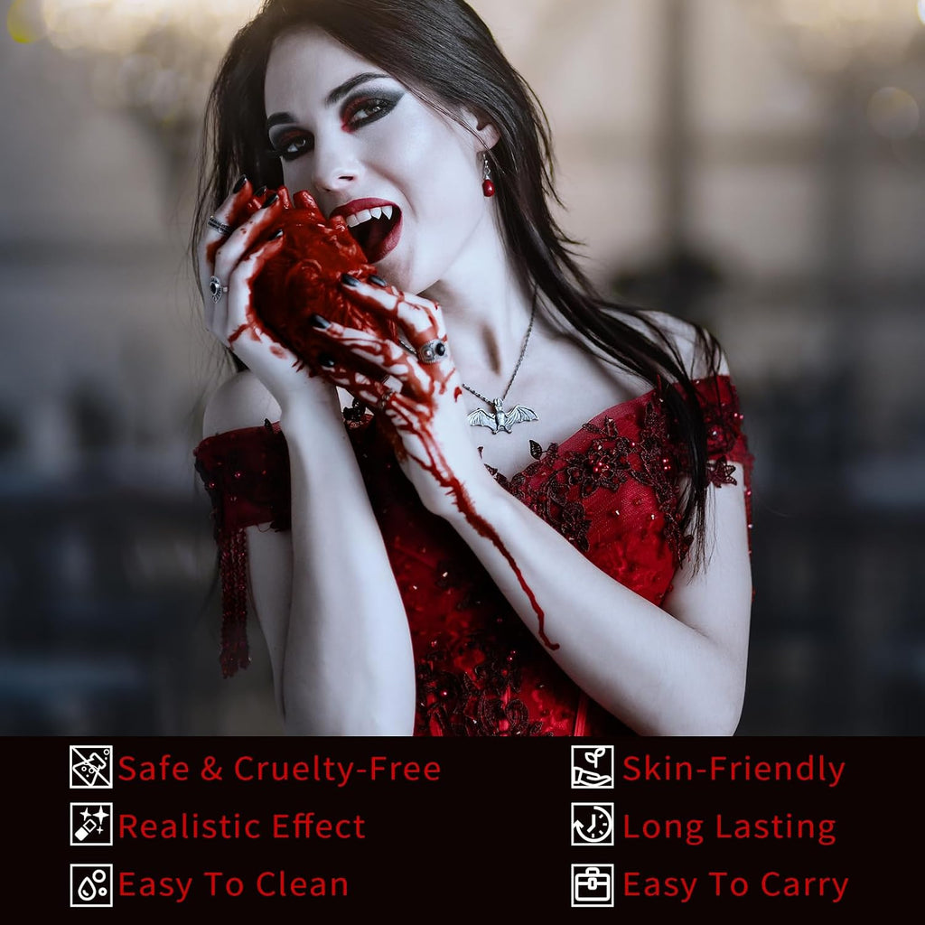 Realistic Fake Blood, Long-Lasting SFX Makeup (Fresh, 30ml)