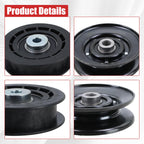 15280 Flat Hydro Drive Idler Pulley & 15718 V- Idler Pulley