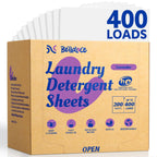 Laundry Detergent Sheets - Lavender Scent, 400 Loads
