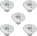 5Pcs M12 Brad Hole Tee Nut Zinc Plated Carbon Steel