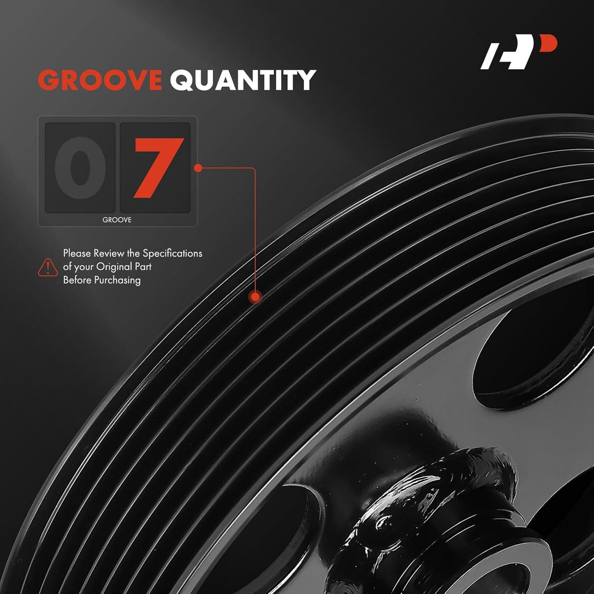A-Premium Power Steering Pump Pulley