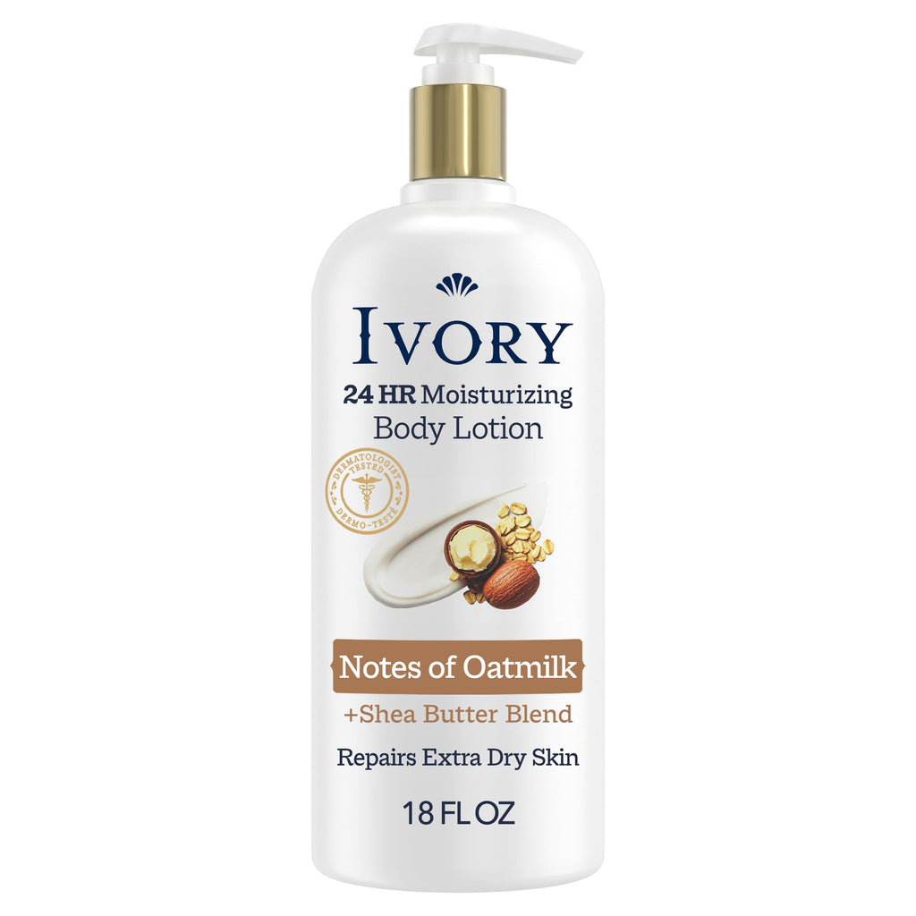 Hand & Body Lotion for Women & Men, Oatmilk Scent, 18 fl oz