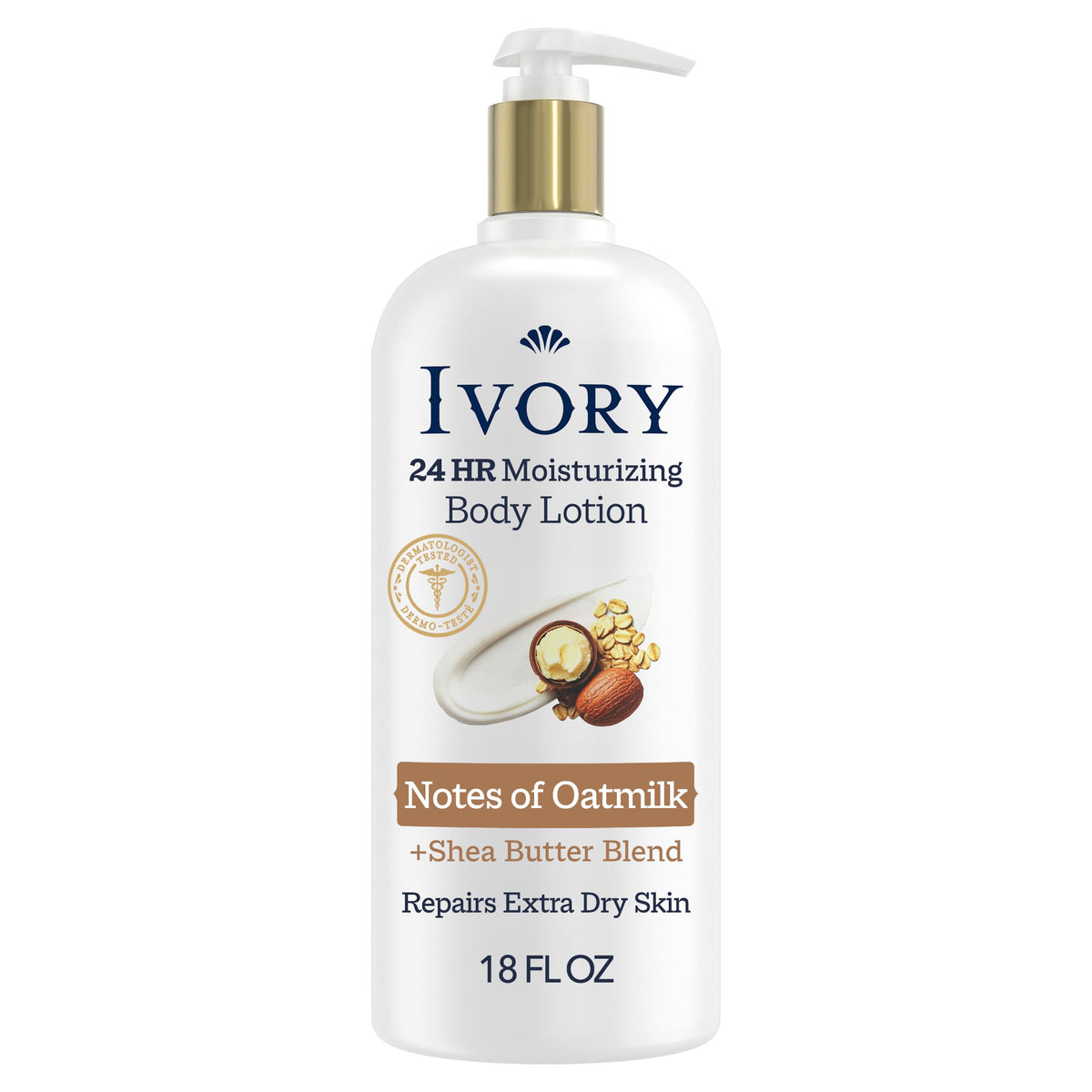 Hand & Body Lotion for Women & Men, Oatmilk Scent, 18 fl oz