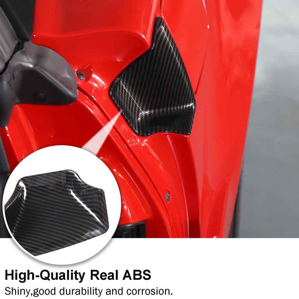 PIUGILH Door Handle Bowl Cover Trim Fit for Chevy Corvette C6 2005-2013