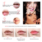 Lip Scrub Brush,Lip Scrubber Exfoliator,Double-Sided Silicone Lip Exfoliating Tool,Gentle Lip Exfoliator Scrubber