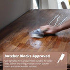 Block and Board Cutting Board Complete Care Kit - Soap, Wax, & Oil 3pc Set