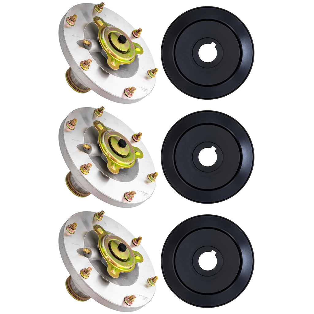8TEN Spindle Kit for Grasshopper 623760 415902 3 Pack