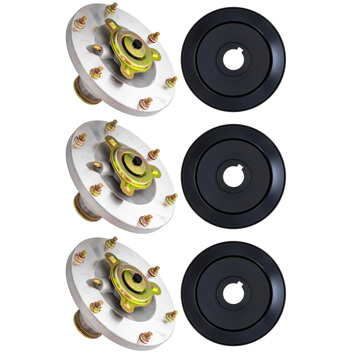 8TEN Spindle Kit for Grasshopper 623760 415902 3 Pack