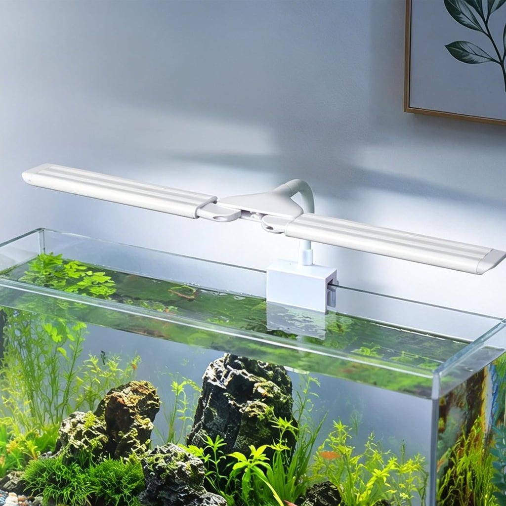 Aquarium Light Clip on Fish Tank Light Full Spectrum Plants Lights