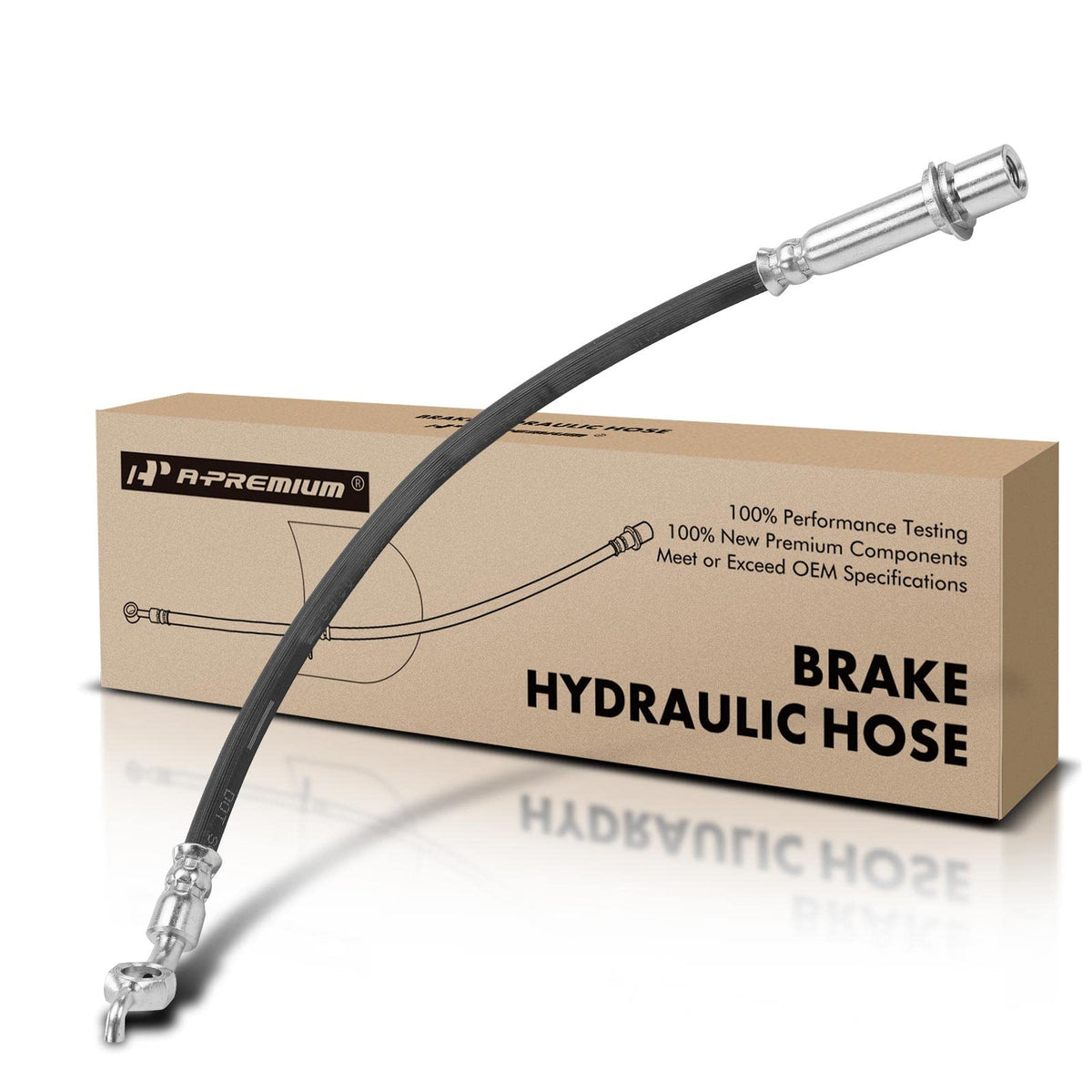 A-Premium Rear Brake Hydraulic Hose Compatible with Lexus