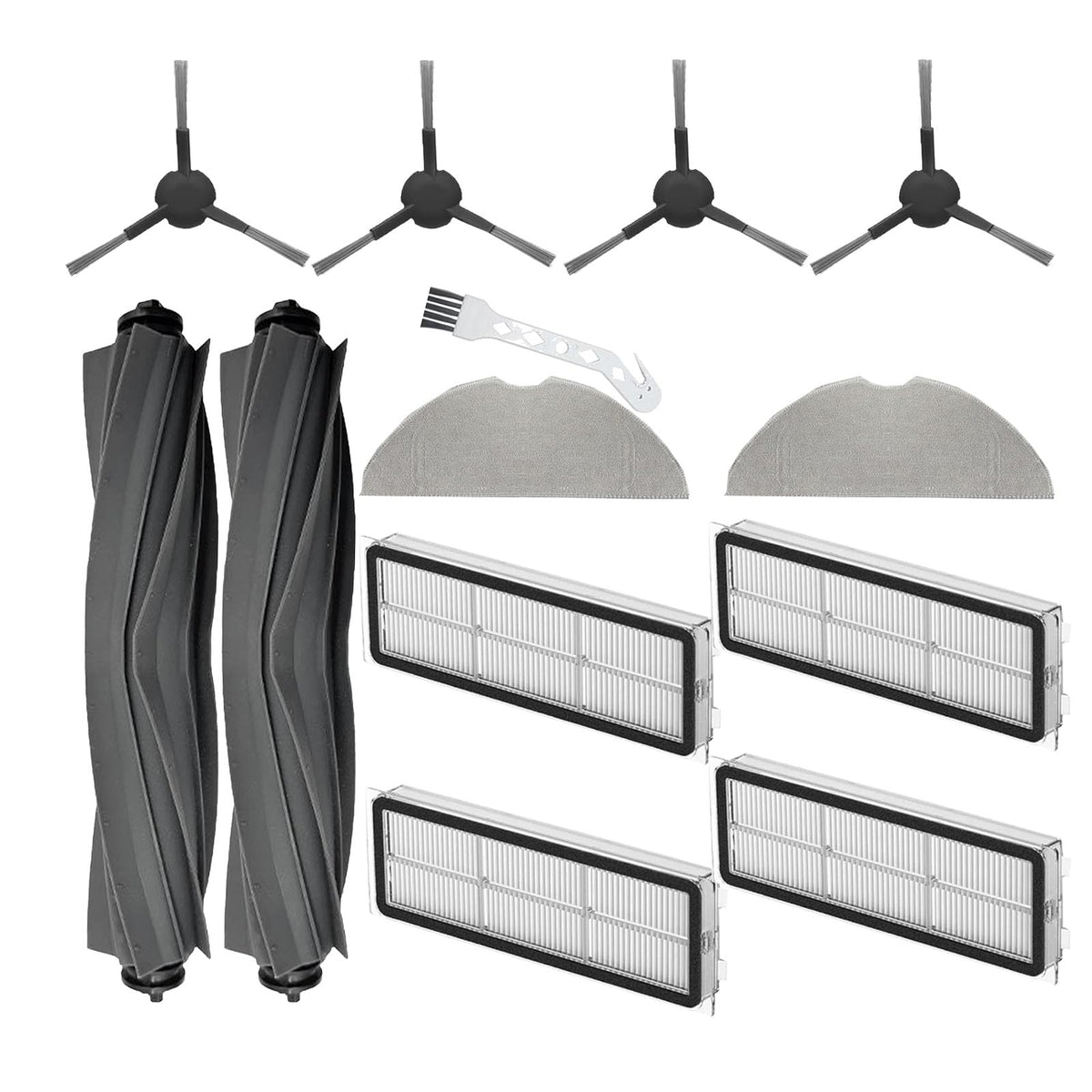 Replacement Accessories Kits for Mova s10 / Mova S10 Plus Robot Vacuum