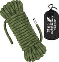 10.5 mm Static Climbing Rope 10M(32ft) 20M(64ft) 30M(96ft) 50M(160ft) 70M(230ft) Outdoor Rock Climbing Rope, Escape