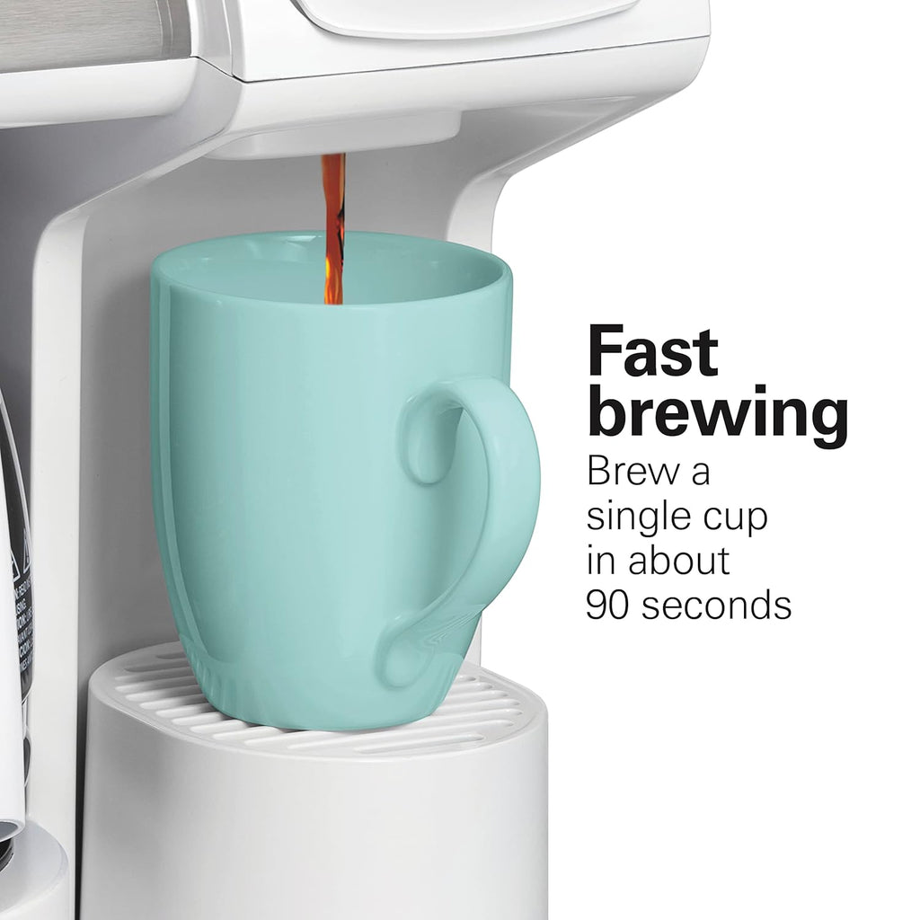 FlexBrew Trio 2-Way Coffee Maker, Compatible with K-Cup Pods or Grounds, Combo, Single Serve & Full 12 Cup Coffee
