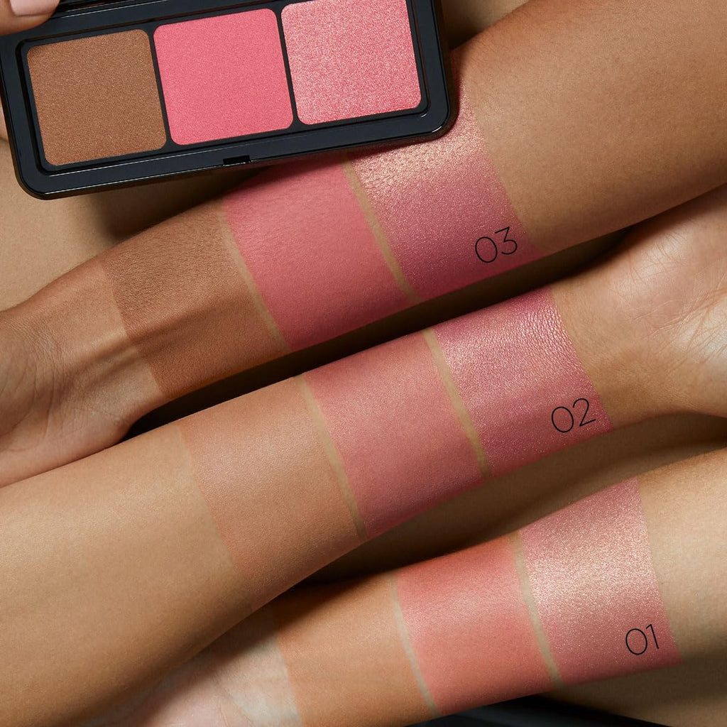 Multi Finish Trio Blush & Bronzer Palette
