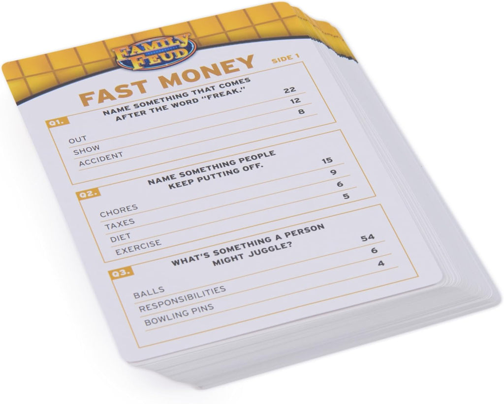 Spin Master Games, Family Feud: Ultimate Edition, Includes Tin Storage Box & 50 Bonus Questions, Friendly Competition