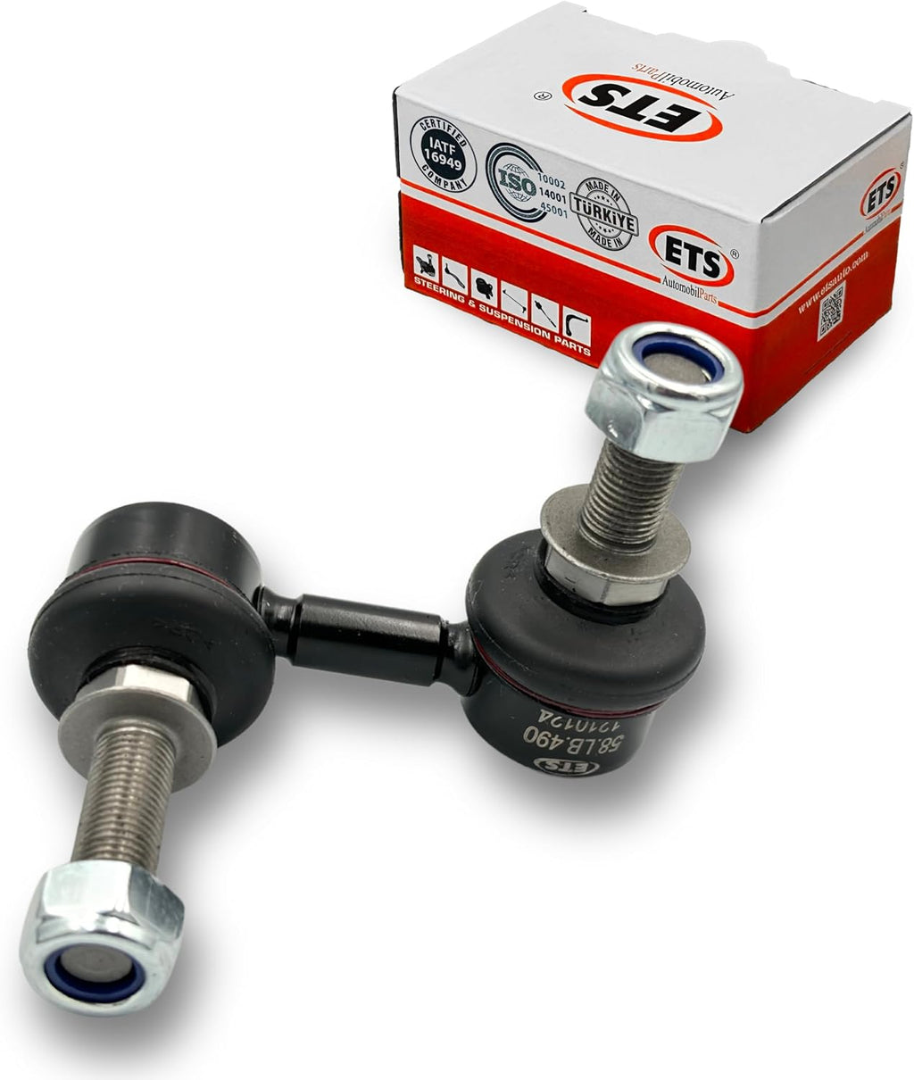 ETS 2Pc Front LH RH Stabilizer Sway Bar End Link Kit K750210 K750209 Fits Infiniti 2008-2012 EX35, 2013 EX37, 2011 12 G25, 2007 08 G35, 2009-13 G37, 11-12 M37/M56, 2014-2022 Q50 Q40 Q60 Q70 Q70L QX50