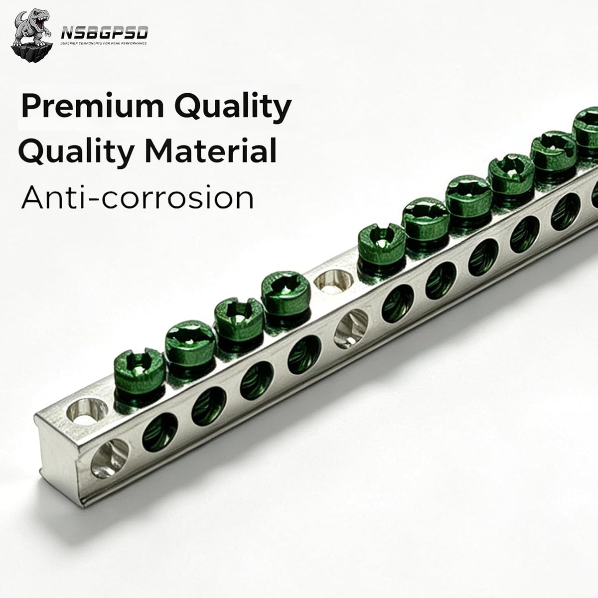 Ground Bar Kit for Eaton BR and CH Series Load Centers, 21 Terminal Grounding Bar