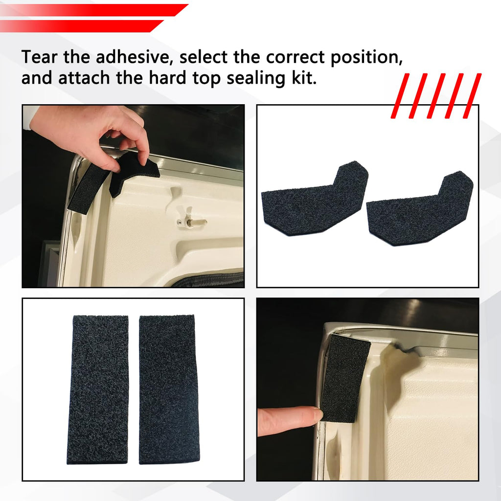 Hard Top Removable Seal Kit, Foam Blocker