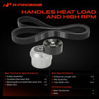 A-Premium Engine Serpentine Drive Belt Kit with Tensioner