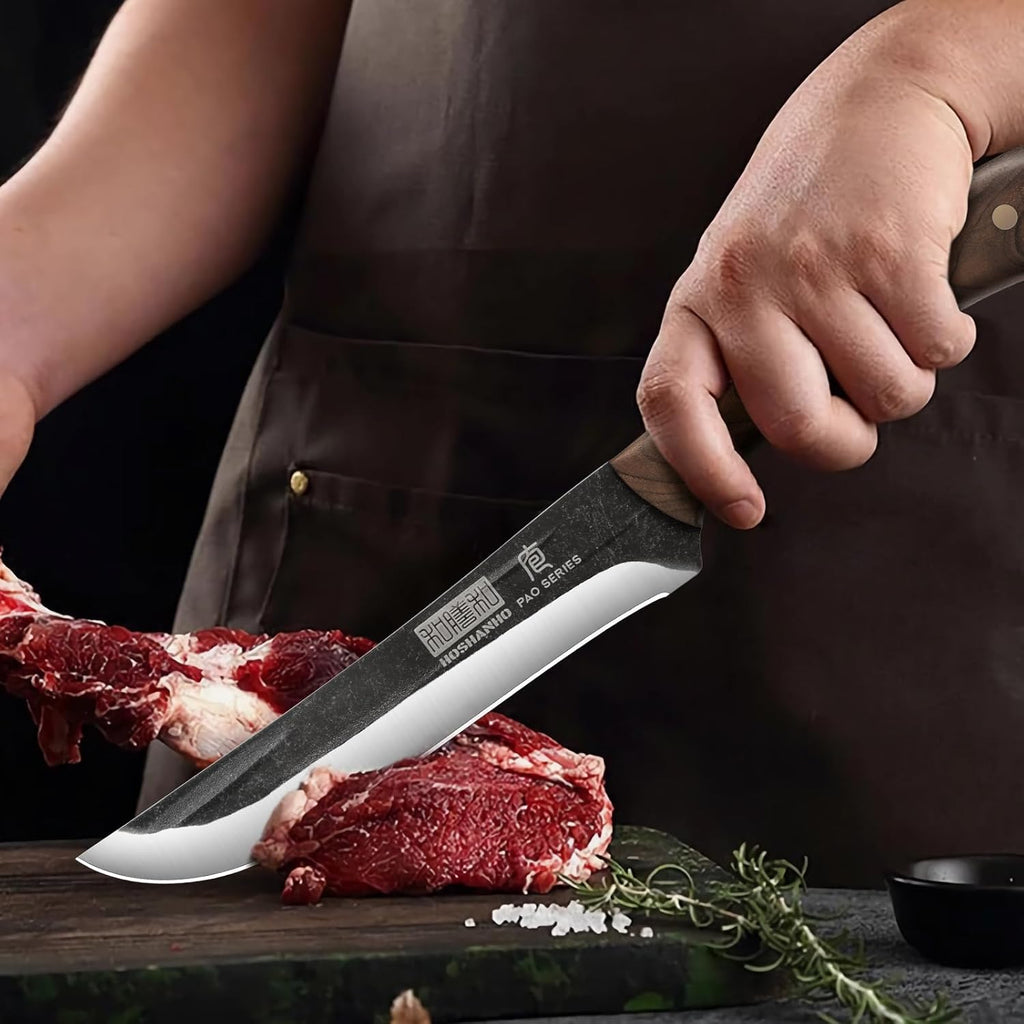Butcher Knife Set 3PCS, Sharp Fillet & Utility & Paring Knife Set