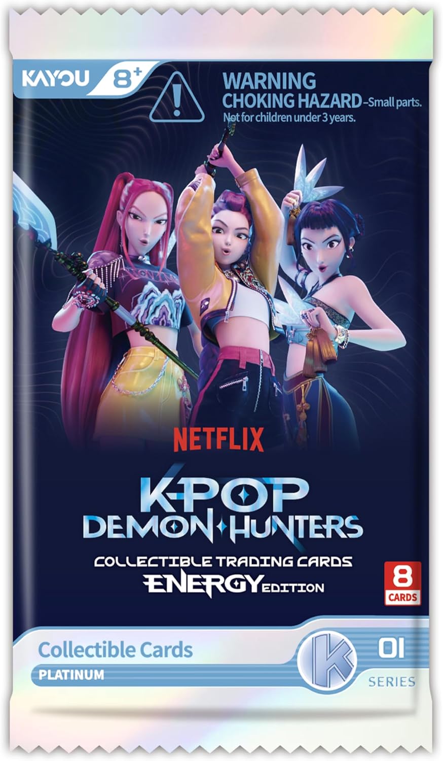 Kpop Demon Hunters Collectible Trading Cards Energy Edition