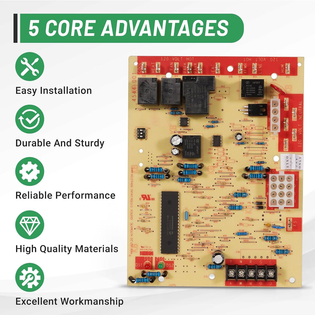 32M8801 Furnace Control Circuit Board Compatible with Lennox, Replace 10M9301 12L6901 56L8401