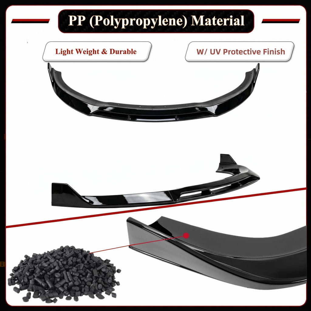 Front Lip Splitter Spoiler for Dodge Charger 2015-2023 Accessories
