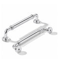 5 Pack 5 Inch Solid Zinc Alloy Polished Chrome Cabinet Pulls
