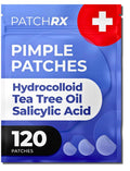 Salicylic Pimple Patches (120 Pack), Salicylic Acid Acne Patches with Tea Tree Oil - Zit Patch and Pimple Stickers