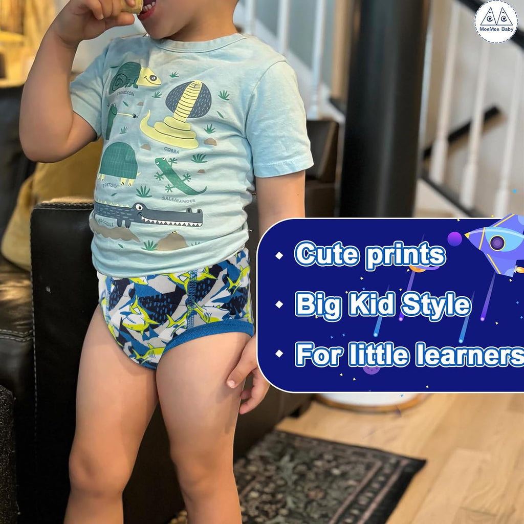 Training Underwear Absorbent Cotton Potty Training Pants, 3T