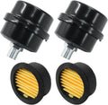 Hordion 2 Pack Air Compressor Silencer, 1/4" Thread Intake Filter 13mm