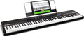 Recital 88-Key Digital Piano with Semi-Weighted Keys | 20W Speakers, 5 Voices, Split/Layer Modes, Adjustable Touch