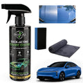 Car Coating Spray, 17.6 oz Hydrophobic Ceramic Spray Wax for Paint Protection, Quick Detailer Waterless Wash &