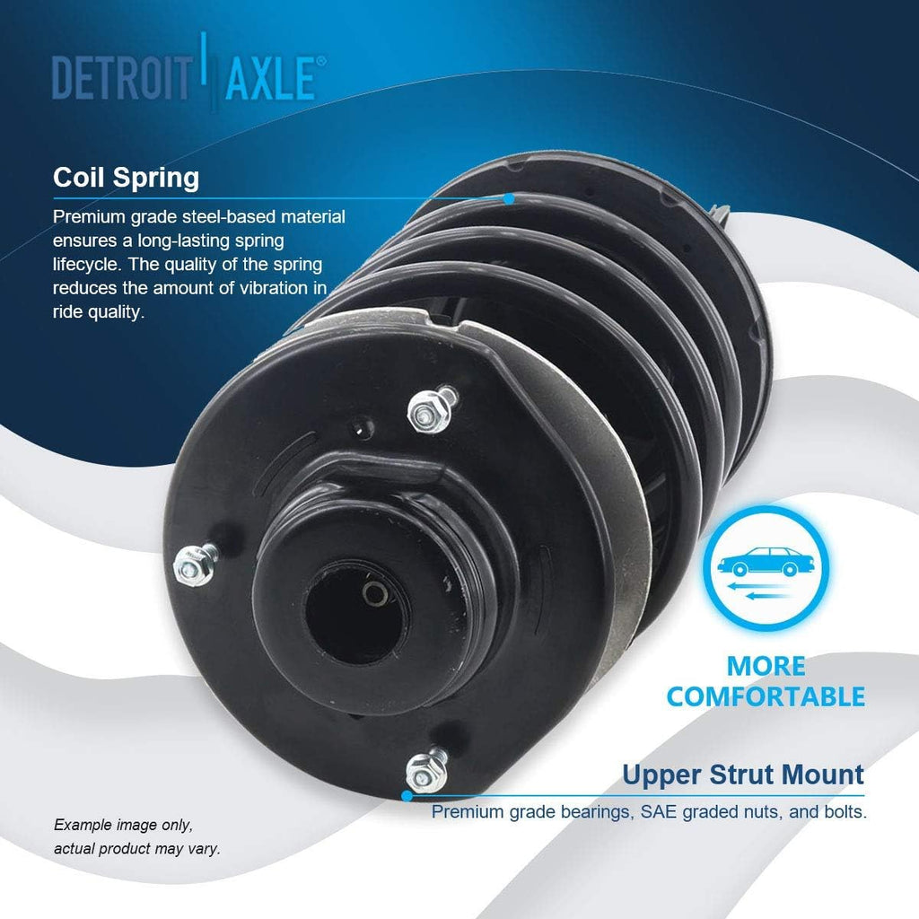 Detroit Axle - 2 Front Struts for 2001-2007 Dodge Grand Caravan