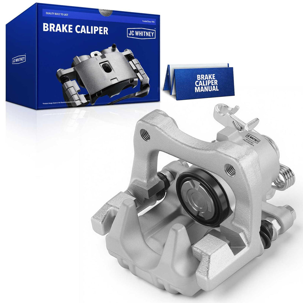 JC Whitney Rear Left Brake Caliper Assembly with Bracket