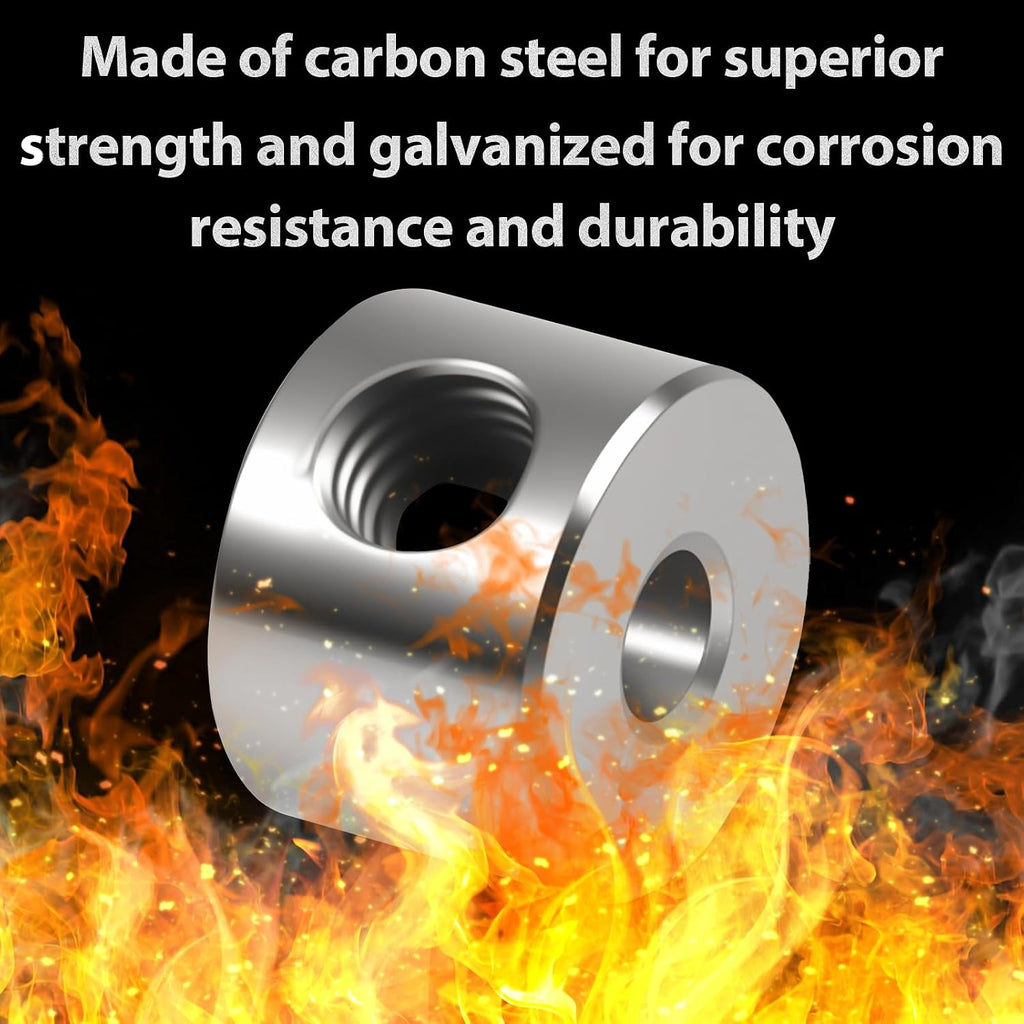 12pcs Set Screw Collars 2.05mm Bore Shaft Collars Screw Style