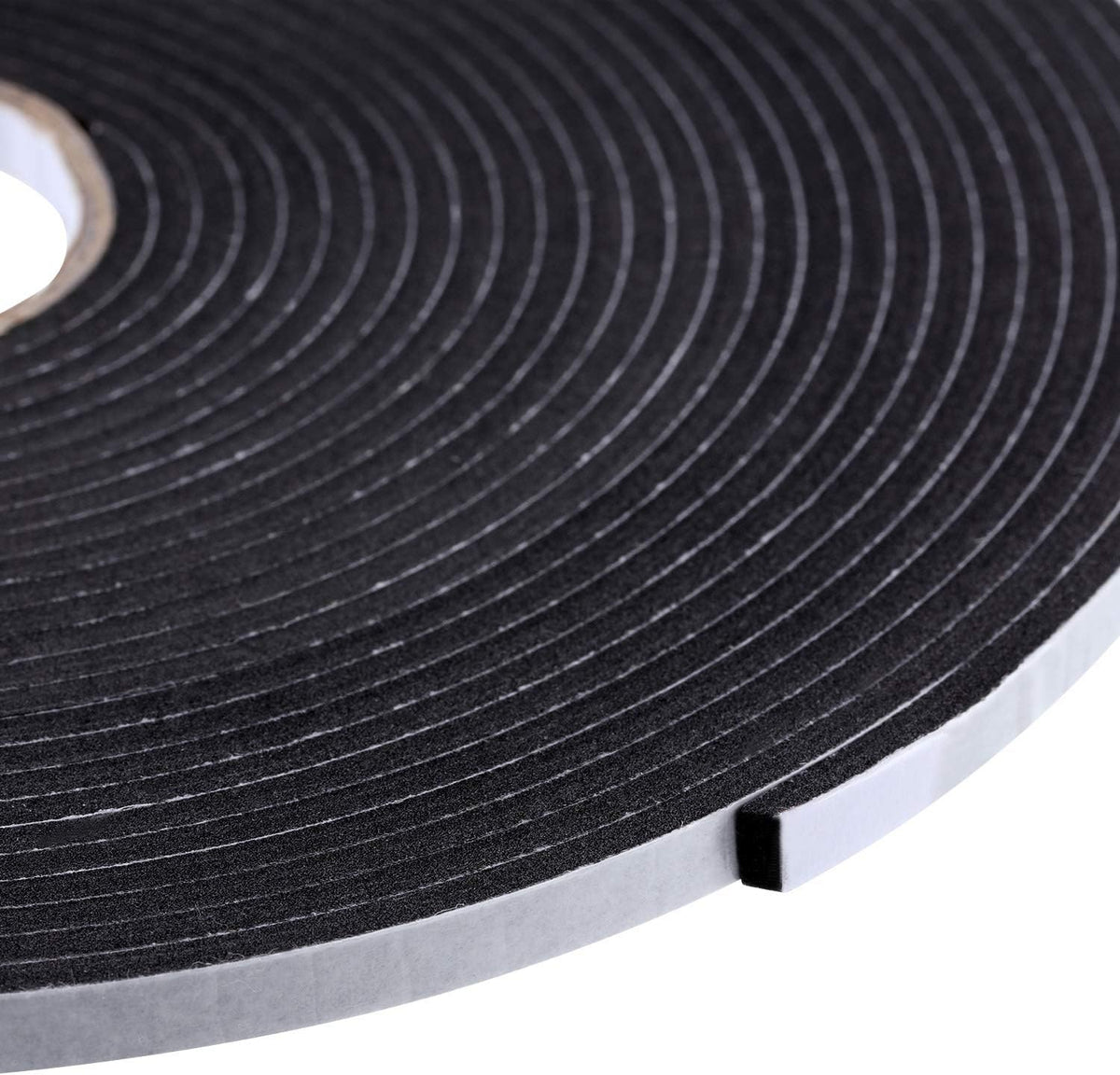 Double Sided Foam 1/8 Inch Mounting Adhesive Thick Tape Foam Seal Tape, 3 Rolls (1/4 Inch Wide by 32.8 Feet Long Each