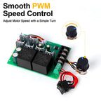 PWM Speed Controller Adjustable Driver Switch Low Voltage DC, 40A