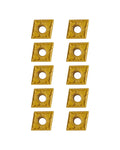 10Pcs Carbide Turning Inserts CNMG431 CNMG120404-PM