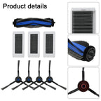 Main Brush Filter Replacement Kit，Compatible for Ecovacs，N20e Plus，Compatible for Deebot，N30 Robot Vacuum Cleaning Tools