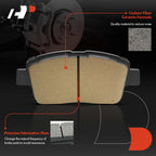 A-Premium Front Ceramic Brake Pads Compatible with Toyota & Scion