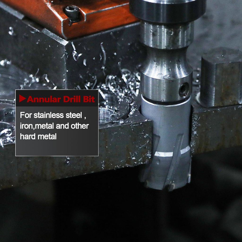 GRIXLEN 1-3/16" x 2" Annular Cutter with Weldon Shank